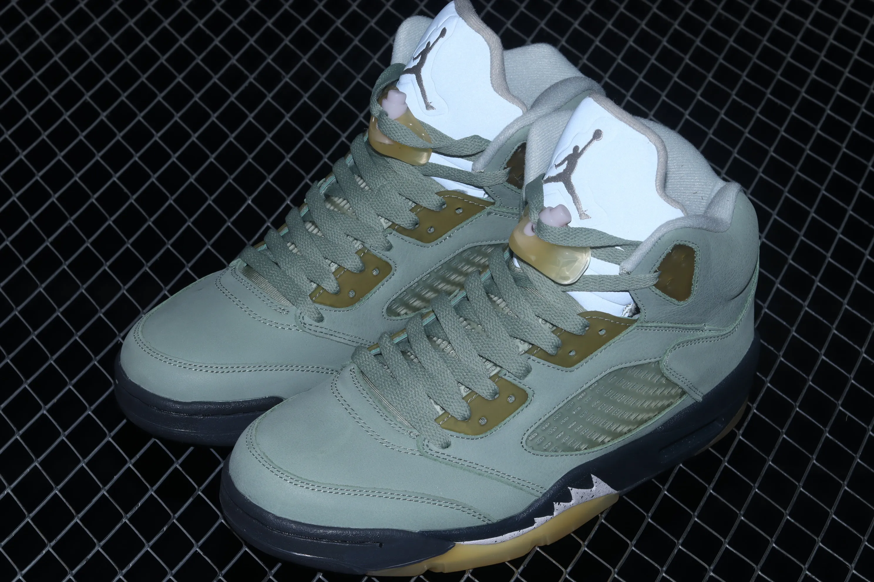 All Categories Air Jordan Jordan Series Basketball Shoes Air Jordan 5 Pure Original Version Air Jordan 5 "Jade Horizon" AJ5 Joe 5 Matcha Green DC7501-300